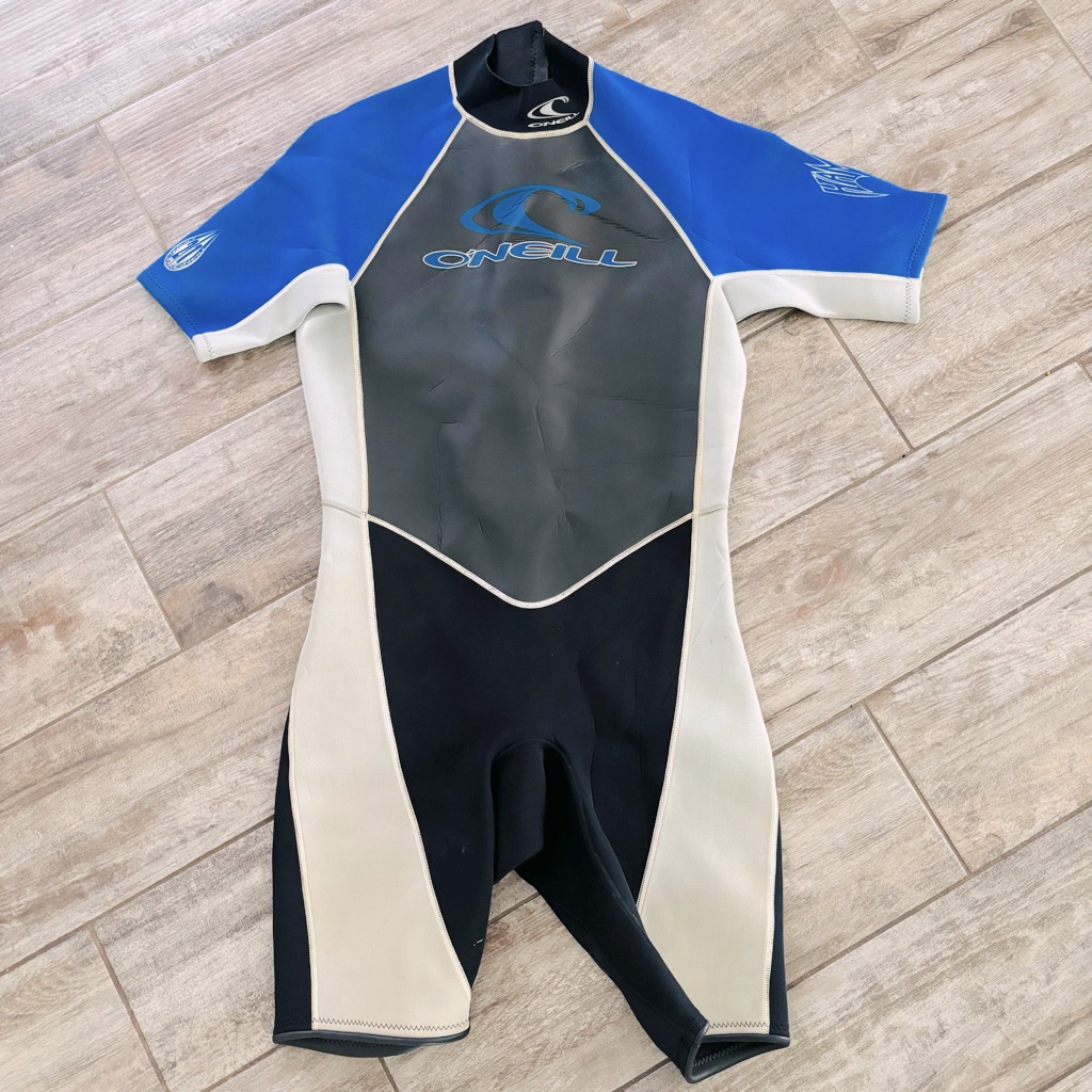 Oneill Youth Xl Swim Wetsuit  Blue And Black Hammer 21mm Style 7525